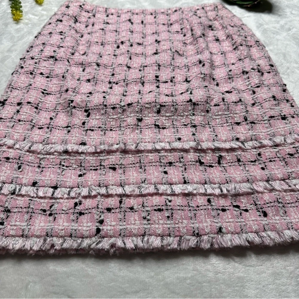 Escada tweed plaid